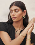 Arms Of Eve Effie Earrings Gold