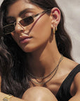 Arms of Eve Lulu Gold Hoop Earrings