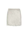 Spell Dubois Bias Mini Skirt Pearl