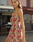 Posse Rosalie Strapless Dress Rose Bud