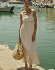 Posse Grace Shift Dress Vintage White