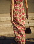 Posse Rosalie Strapless Dress Rose Bud