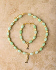 Indigo and Wolfe Goia Jade Bracelet