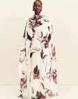 Shona Joy Marpessa Bias Maxi Dress With Scarf Berry White