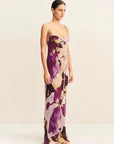 Shona Joy Gia Bias Maxi Dress Lilac Bloom