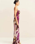 Shona Joy Gia Bias Maxi Dress Lilac Bloom
