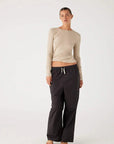 Zulu and Zephyr Rib Hemp Jersey Long Sleeve Top Husk