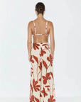 Zulu and Zephyr Cotton Pant Ruby Floral