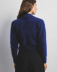 World Of Nomads Bella Cashmere Cardigan Navy