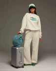 Araminta James Snap Hem Trackpant Coconut