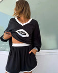 Luna Lane The GRLS Racer Shorts Black