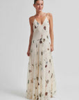 Second Female Florala Strap Dress Summer Sand