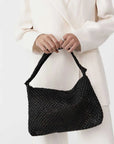 St Agni Macrame Shoulder Bag Black
