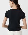 St Agni Organic Cotton Baby Tee Black