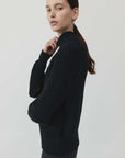 St Agni Split Sleeve Jumper Black