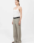 St Agni Carter Trousers Moss Grey