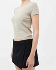 St Agni Wrap Short Black