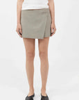St Agni Wrap Short Moss Grey