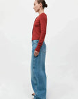 St Agni Mid Rise Balloon Jeans 90s Blue