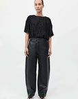 St Agni Feathered Silk Tee