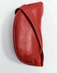 St Agni Soft Crescent Bag Rosso
