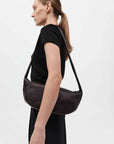 St Agni Soft Crescent Bag Port