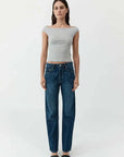 St Agni 90s Straight Leg Jeans Dark Indigo