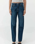 St Agni 90s Straight Leg Jeans Dark Indigo