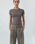 St Agni Organic Cotton Baby Tee Clay