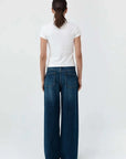 St Agni Classic Mid Rise Jeans Dark Indigo
