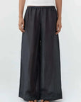 St Agni Check Relaxed Pants Iron Glaze