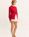 Posse Teresa Cardigan Strawberry
