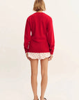 Posse Teresa Cardigan Strawberry
