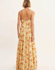 Posse Paloma Maxi Dress Citrus Floral