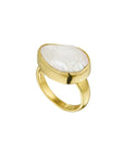 Murkani Of the Sea Baroque Pearl Ring Gold