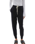 Bassike Compact Cotton Knit Pant Black