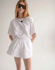 Wnsdy The Lennox Short White