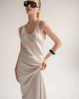 Wnsdy The Ella Dress Nude