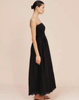 Posse Mylah Strapless Dress Black