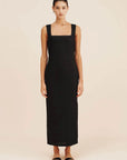 Posse Alice Midi Dress Black