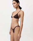 St. Agni Slim Bikini Briefs Cocoa