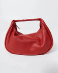 St Agni Perforated Mini Bon Bon Bag Rosso