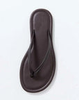 St Agni Thong Detail Slide Coffee