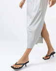 St Agni Thong Detail Heel Black