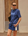 Araminta James Parisienne Track Short Midnight Blue