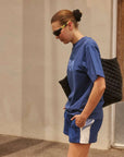 Araminta James Parisienne Track Short Midnight Blue