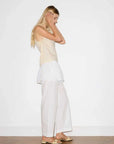 Deiji Studios Ease Trouser White
