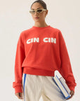 Araminta James Cin Cin Sweatshirt Coral
