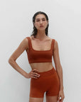 Nagnata Classic Wool Bralet Clay