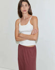 Deiji Studios Ease Trouser Rust Stripe